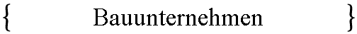  Bauunternehmen 
