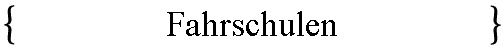  Fahrschulen 
