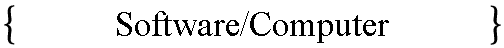  Software/Computer 